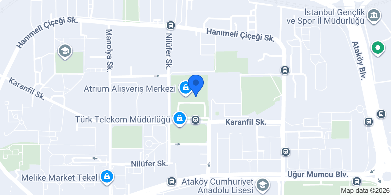 Jewel Kuru Temizleme konumu