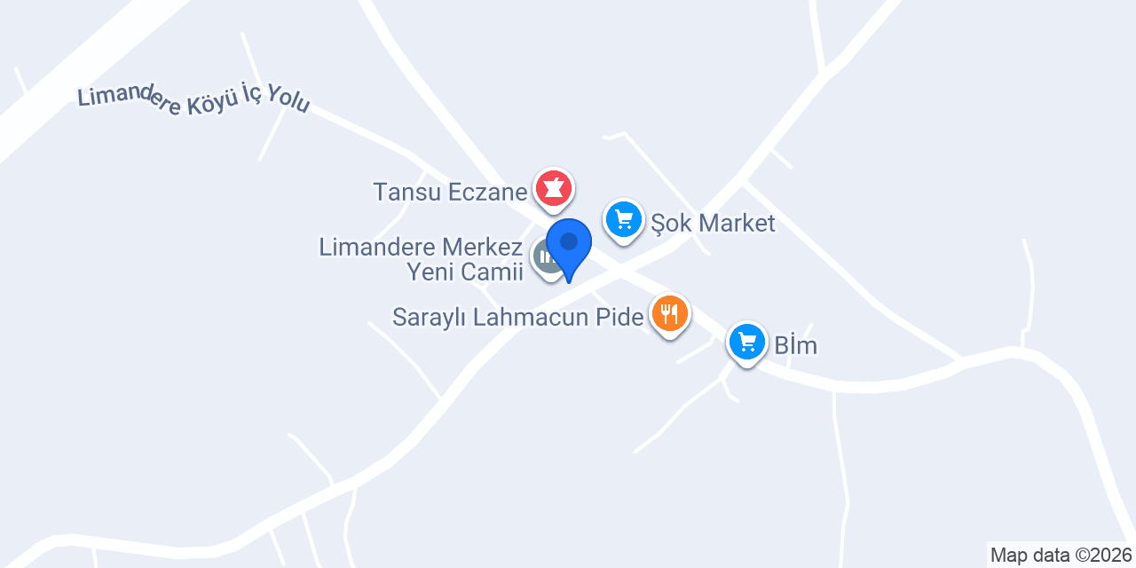 Akova Veteriner Kliniği konumu