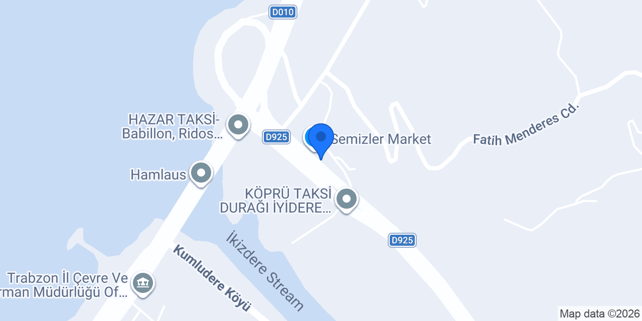 Kavalcıoğlu Ticaret konumu