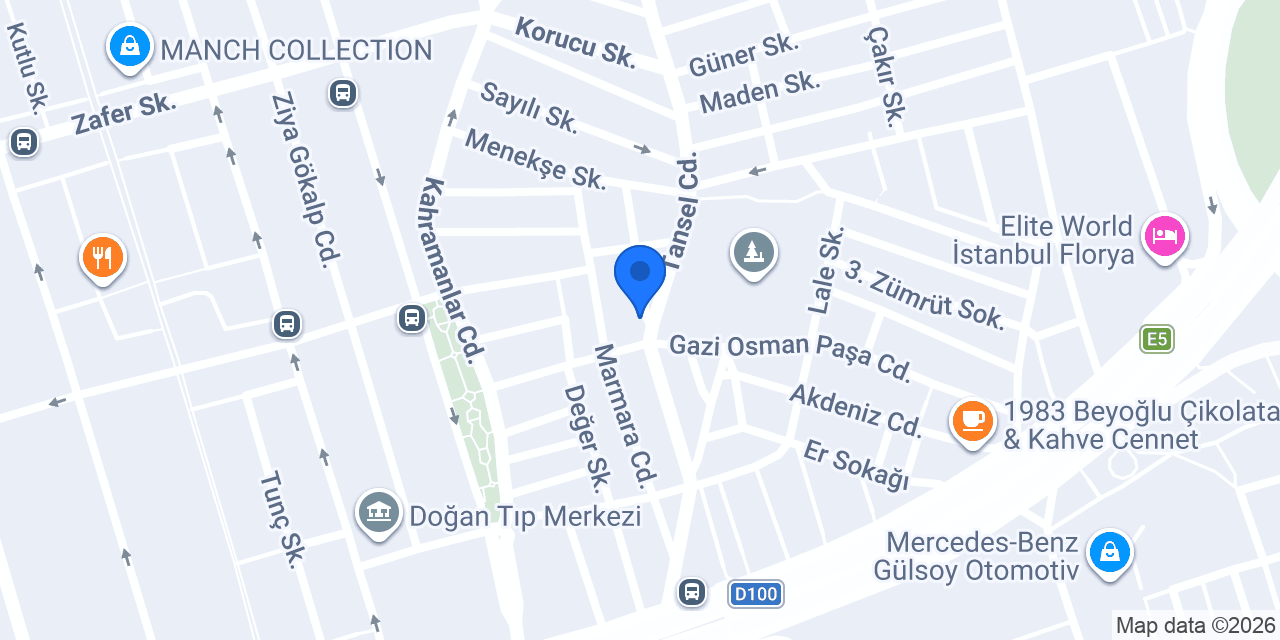 DB Yapı San. Tic. A.Ş konumu