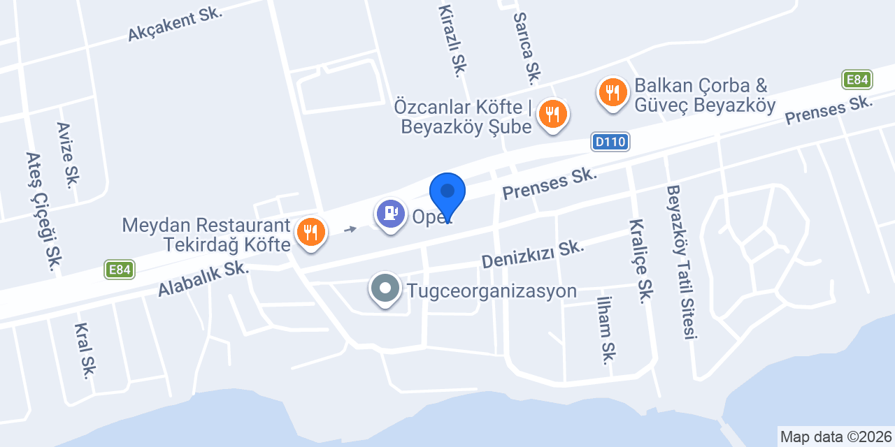 Tekirdağ Lastikçi 7/24 Yol Yardım konumu