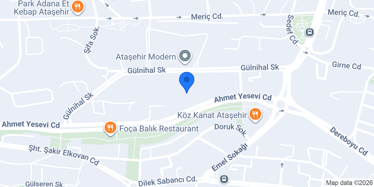 Ronza Ataşehir konumu