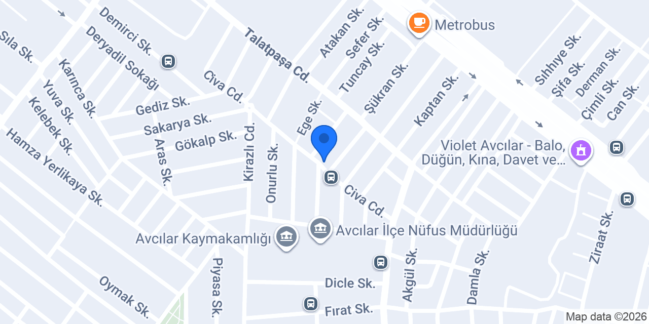 Bakkalım konumu