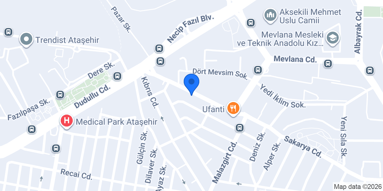 Ulker Eczanesi konumu