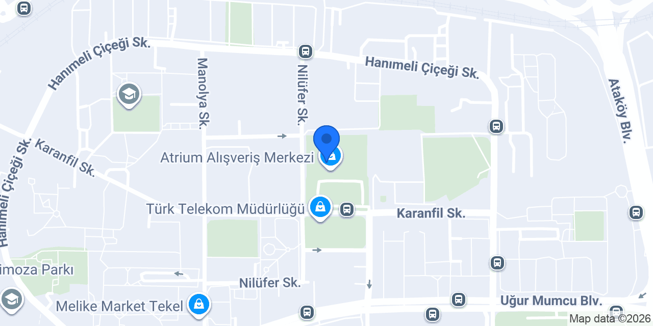 Damla Kuz Optik konumu