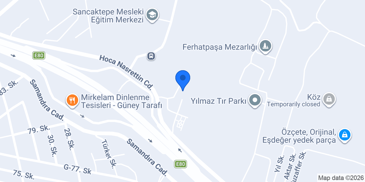 DEMSA DAĞITIM MERKEZİ - SANCAKTEPE konumu