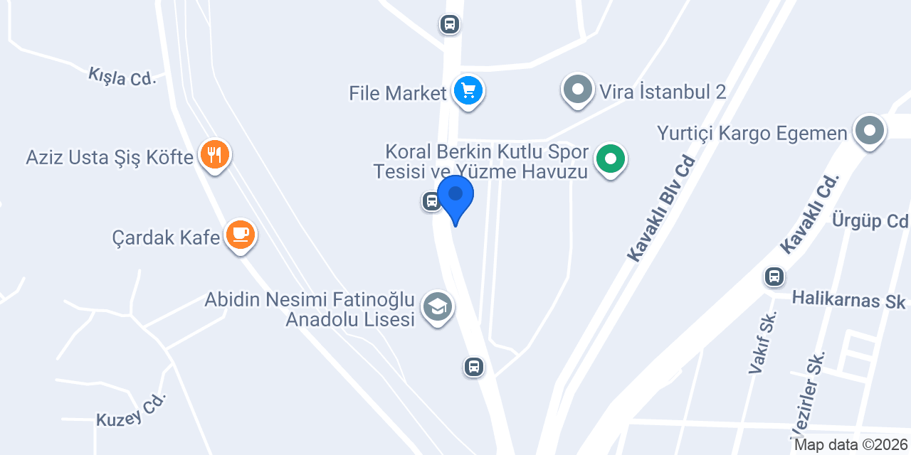 Minik Harikalar Anaokulu konumu