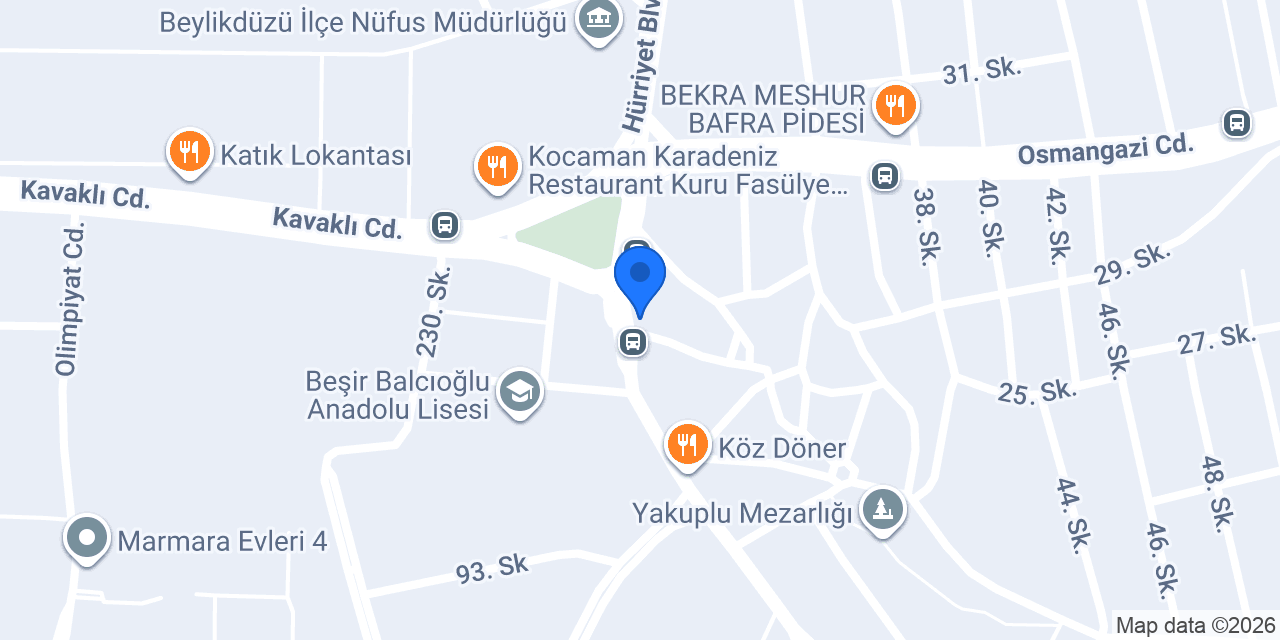 AYDENT DİŞ KLİNİĞİ konumu