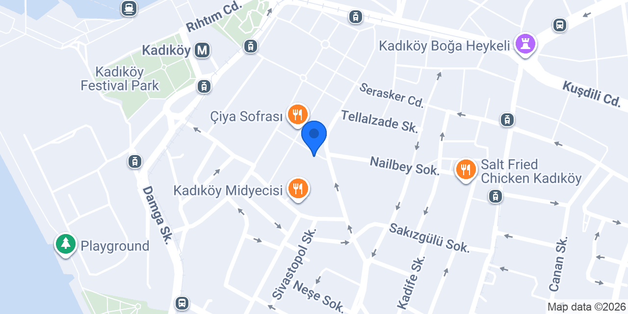 Çinili Cafe & Bar konumu