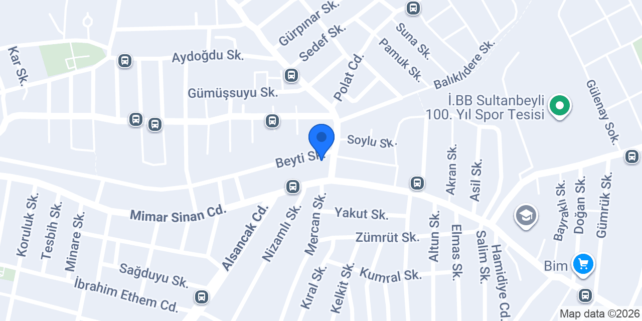Işık Terzi Evi konumu