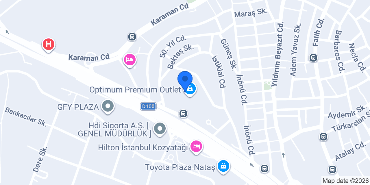 ebebek Optimum Outlet konumu