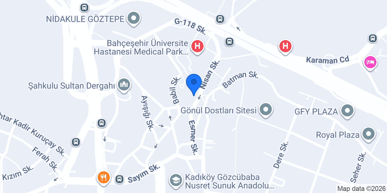Prof. Dr. Meryem Kürek Eken konumu