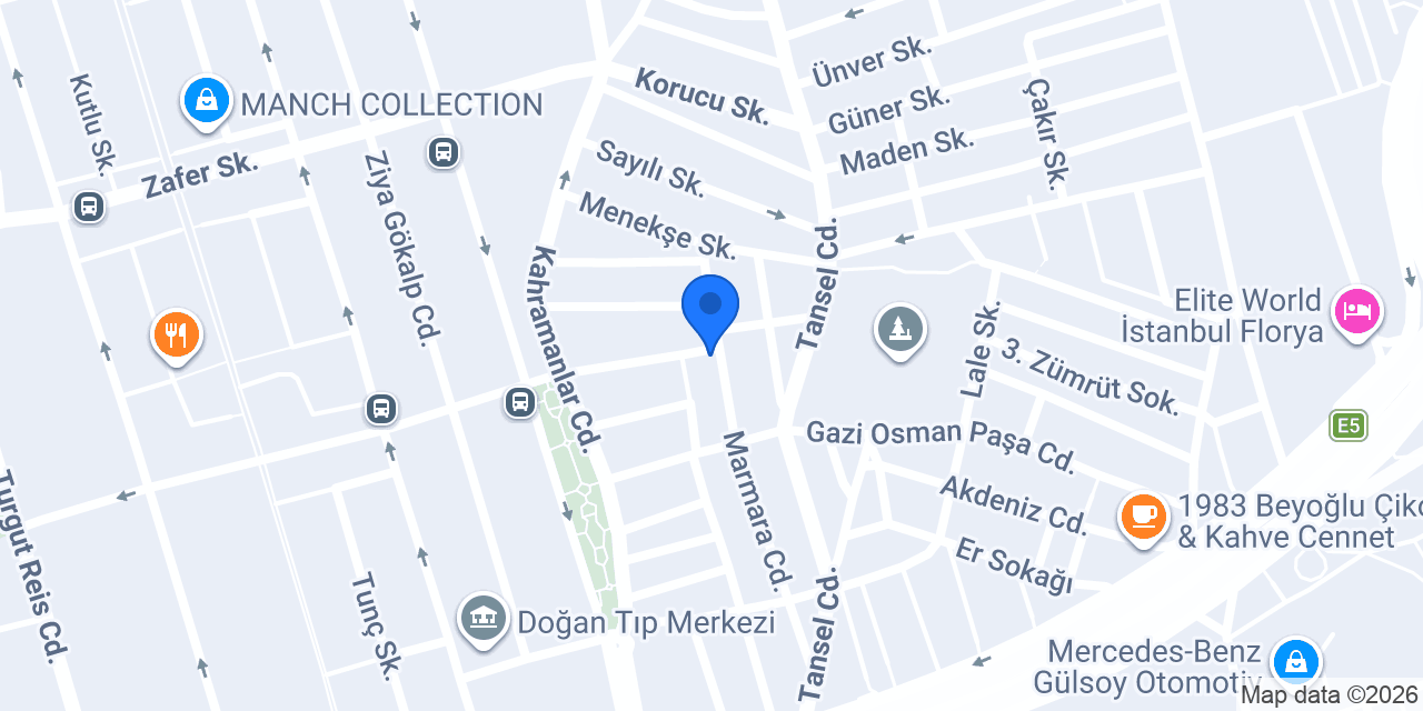 GÜNGÖR İNŞAAT & DEKORASYON konumu