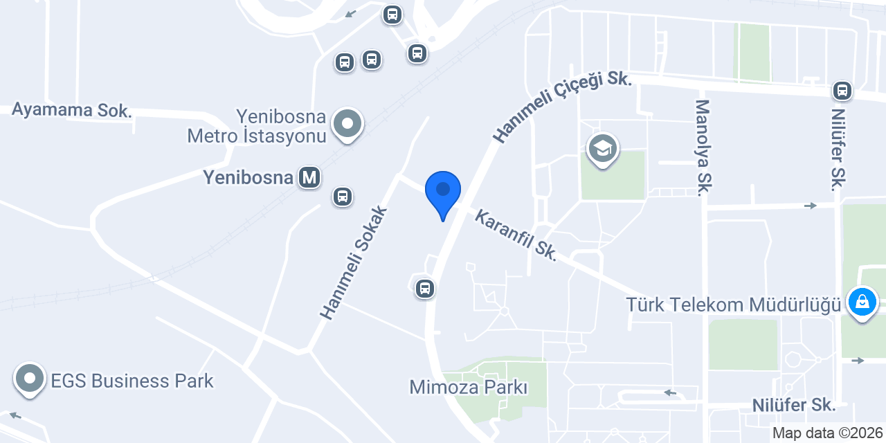 Ataköy Garden Cafe – Restaurant konumu