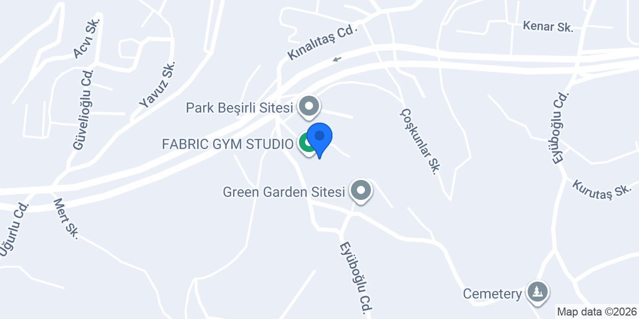 FABRIC GYM STUDIO konumu