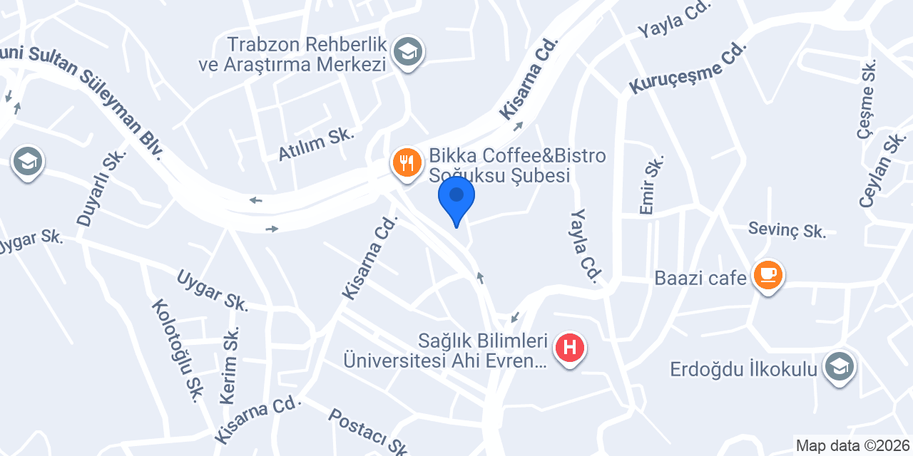 SOĞUKSU ECZANESİ konumu