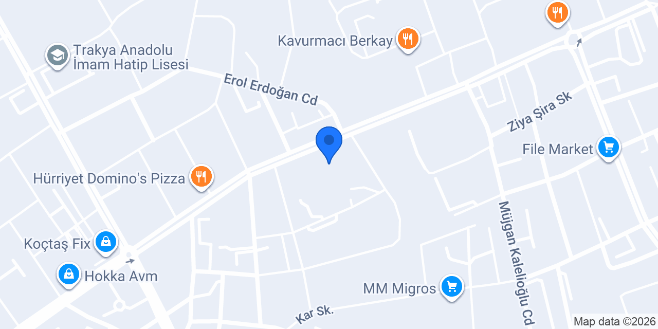 Özel Tekirdağ Final Okulları konumu