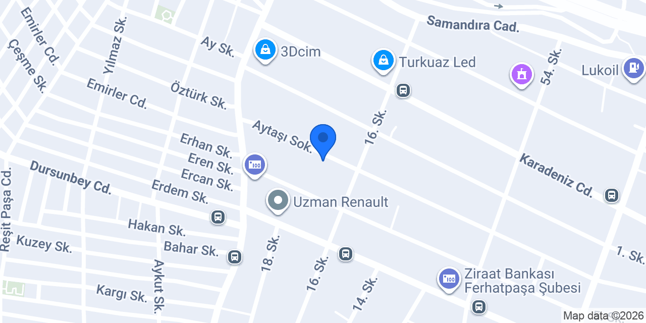 Çağdaş Reklam konumu