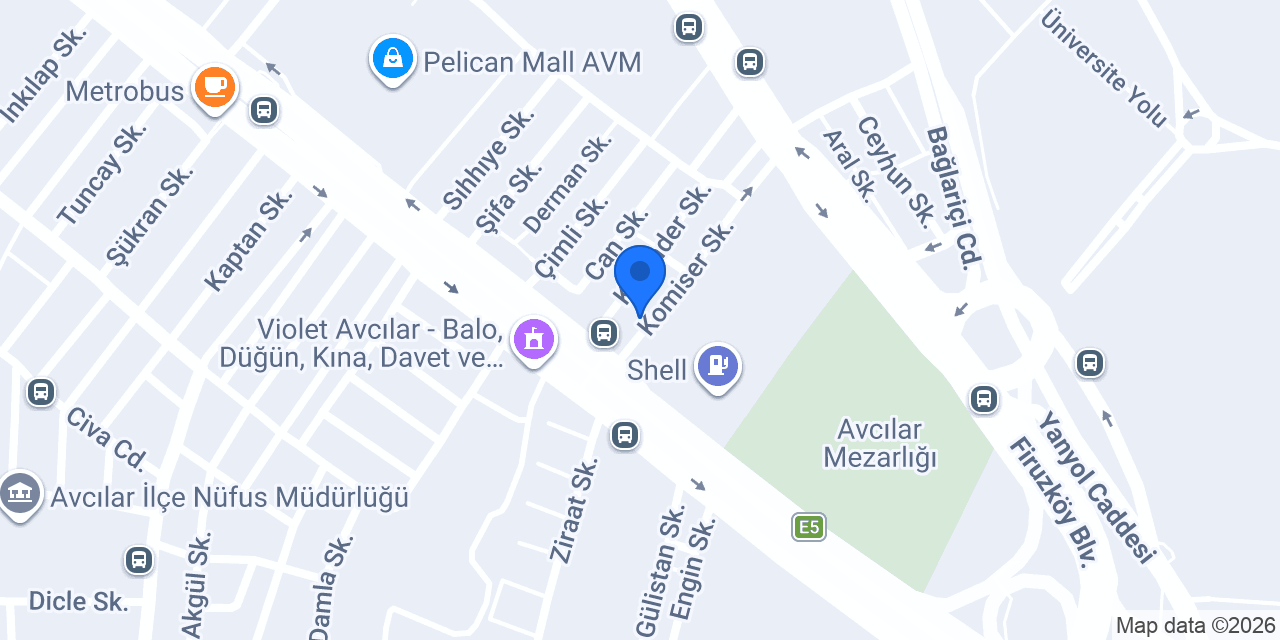 Aker Mobilya konumu