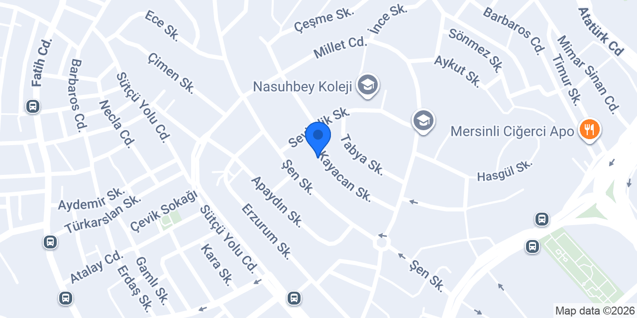 Ataşehir BİL Okulları konumu