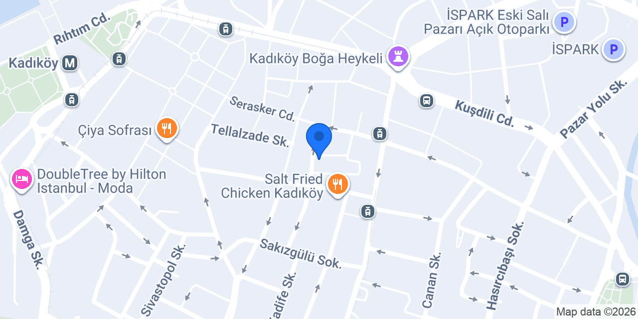 Cadıköy Cafe konumu