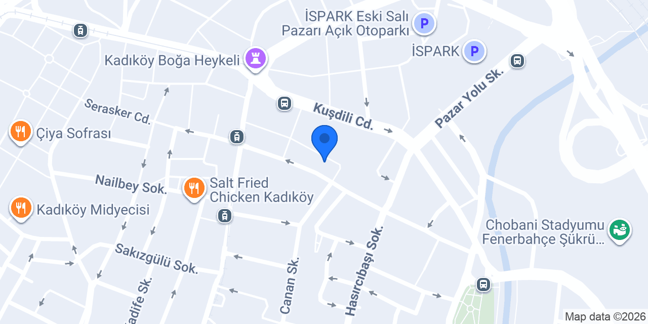 Tosbağa Cafe konumu