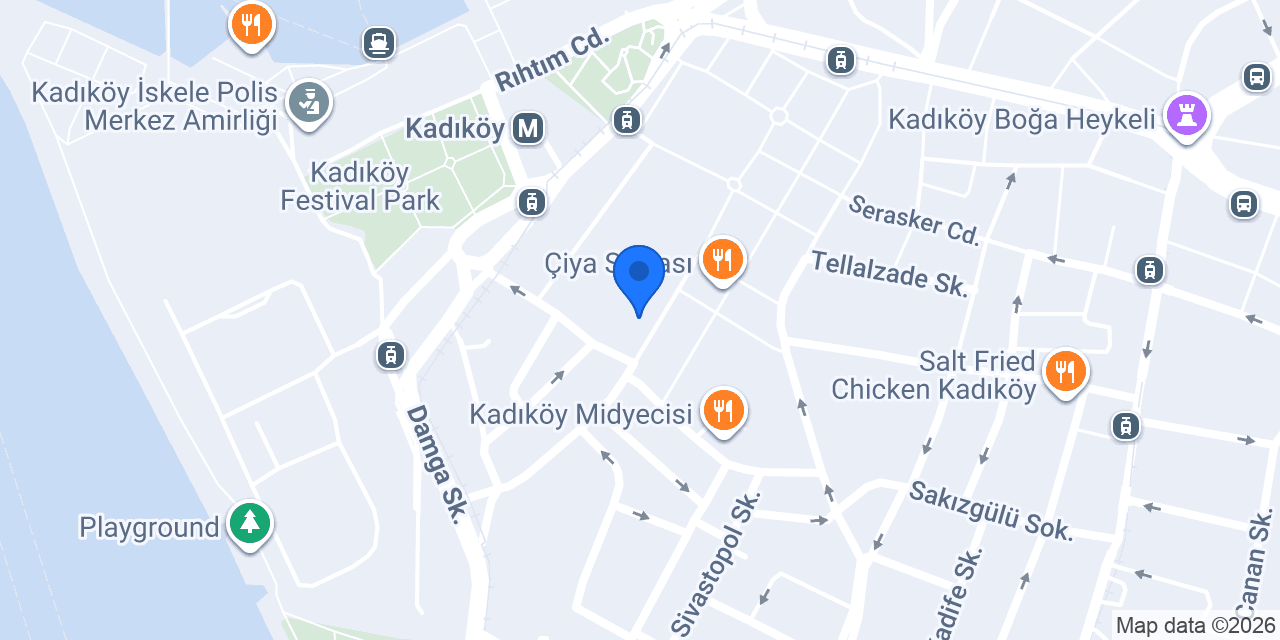 Atika Kitabevi konumu