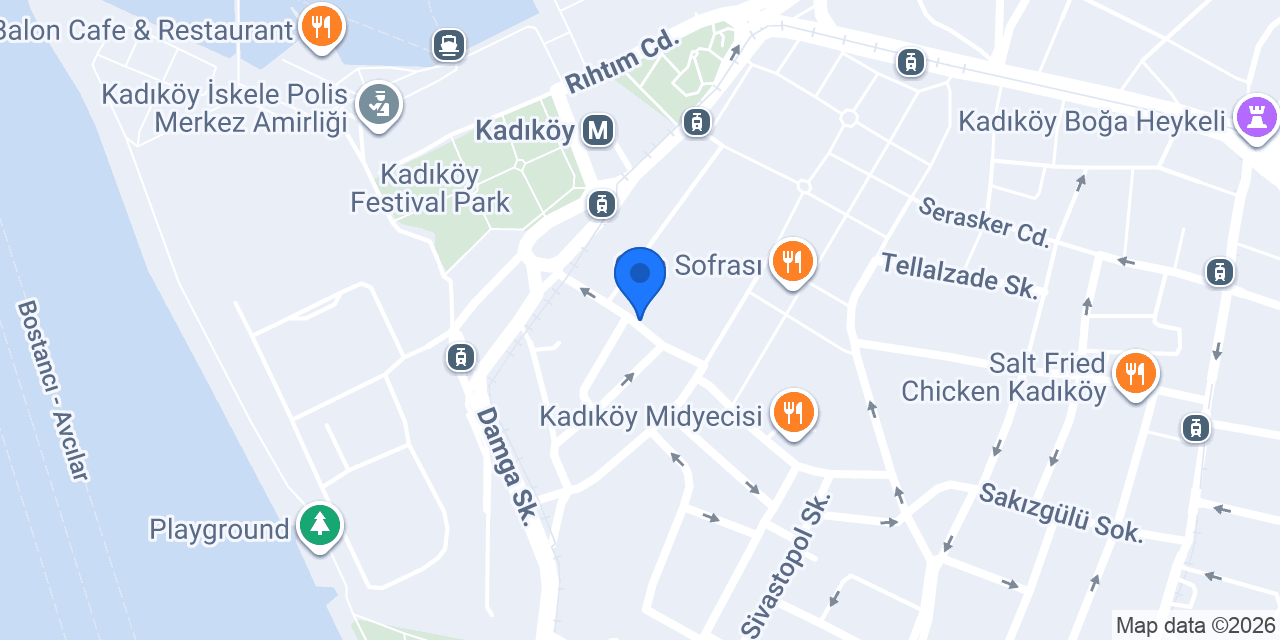 Corner Kadıköy konumu