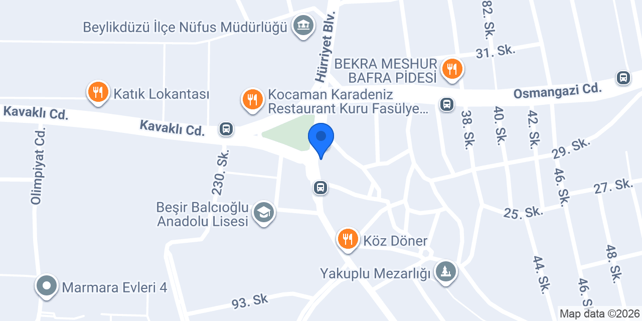 Loca erkek kuaförü konumu