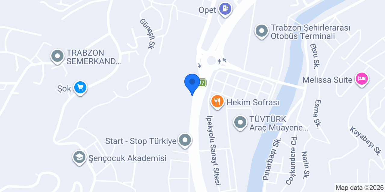 ŞAFAK AUTO konumu