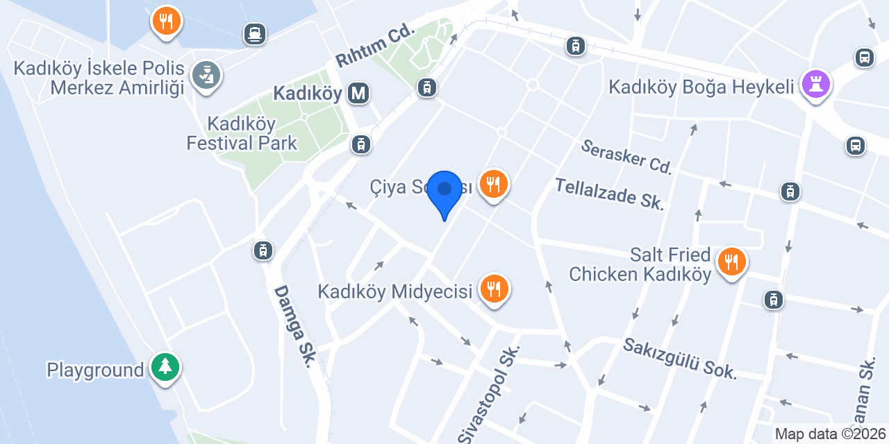 KADIKÖY DÖVME konumu