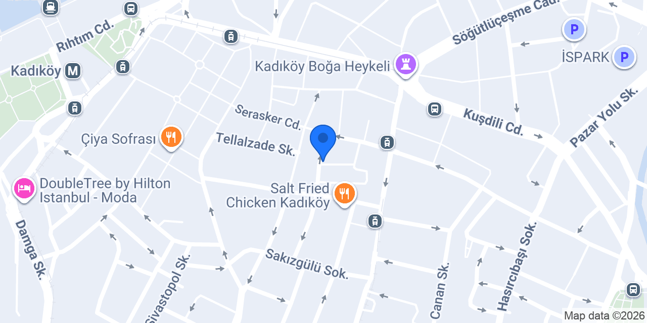 Oses Çiğ Köfte konumu