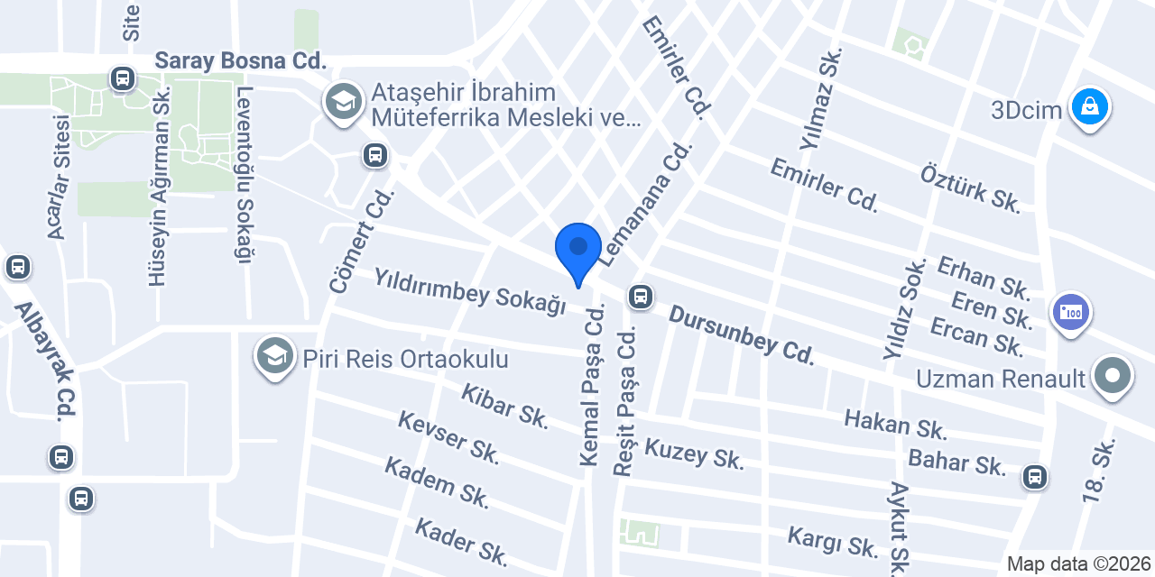 Dubai AVM konumu