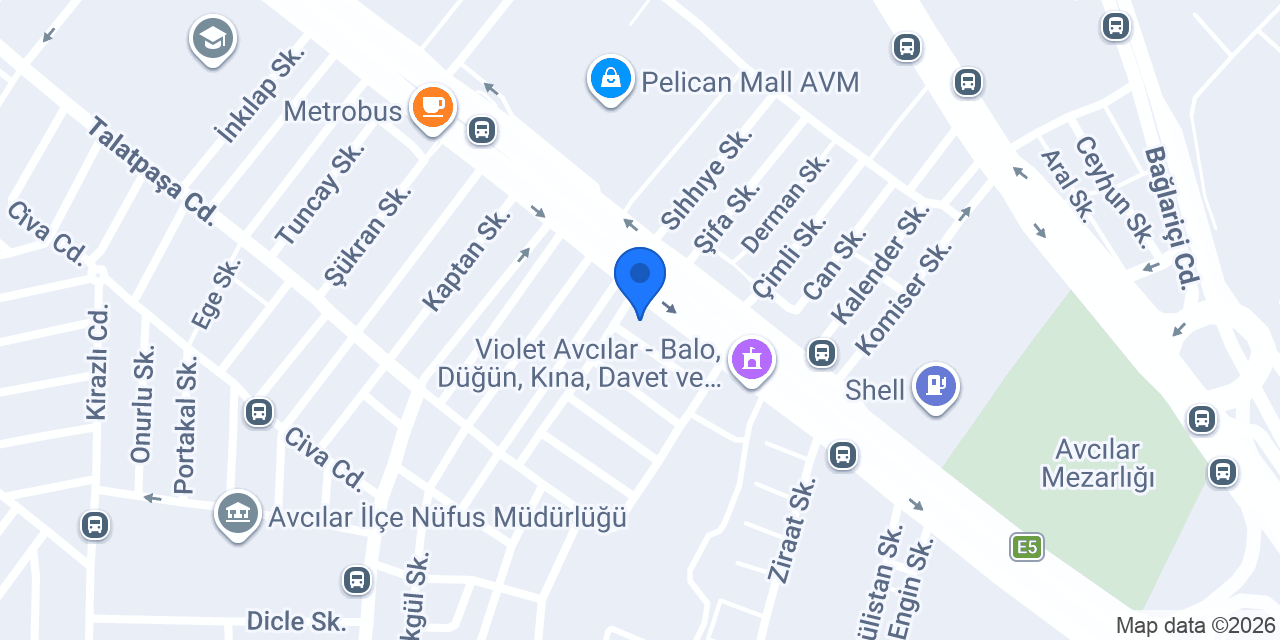 Avcılar onur havalandırma konumu