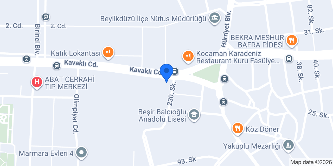 Kebapçı Mahmut Usta konumu