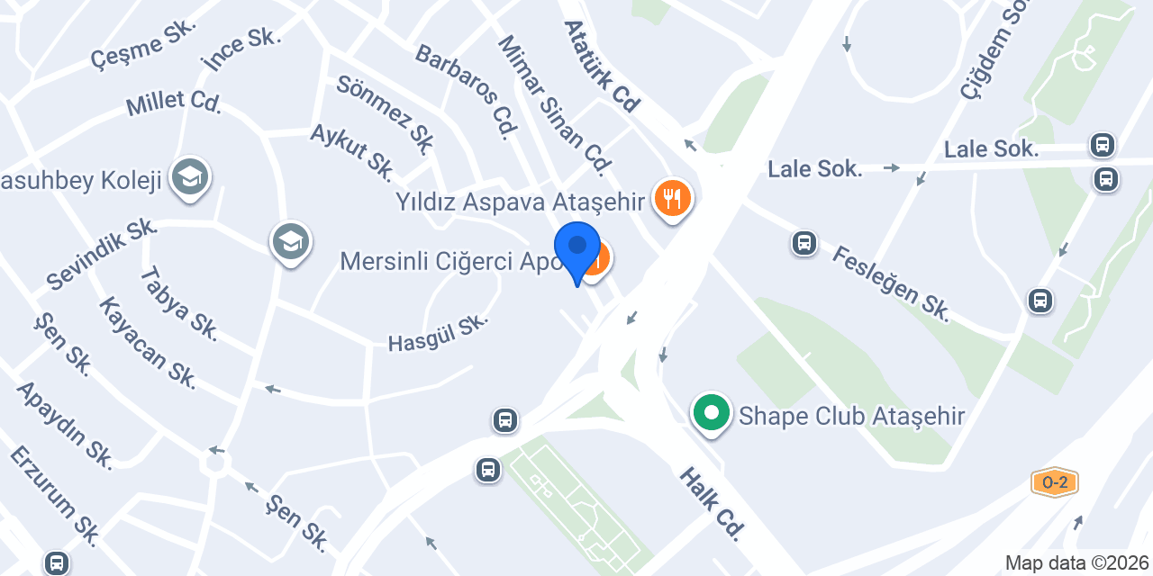 Ataşehir 10 No'lu ASM konumu