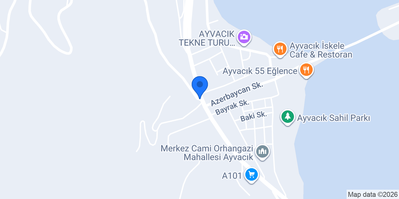 Çiçek Taksi konumu