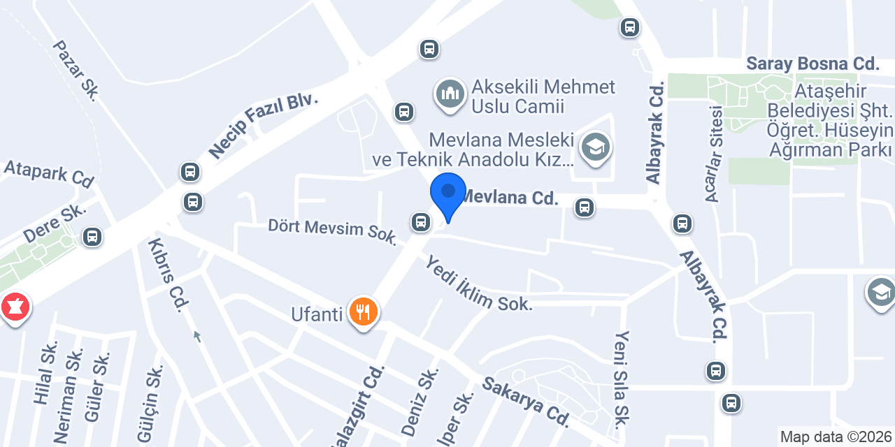 Eczane Yaşam konumu