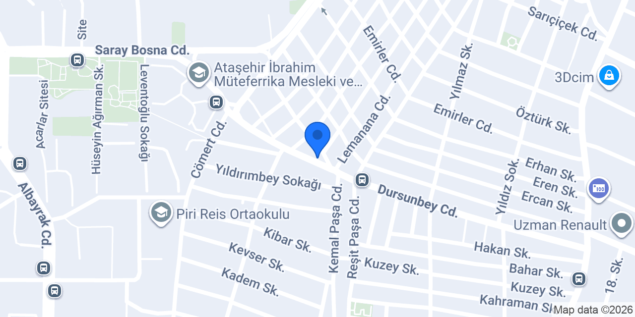 Eczane Gün konumu
