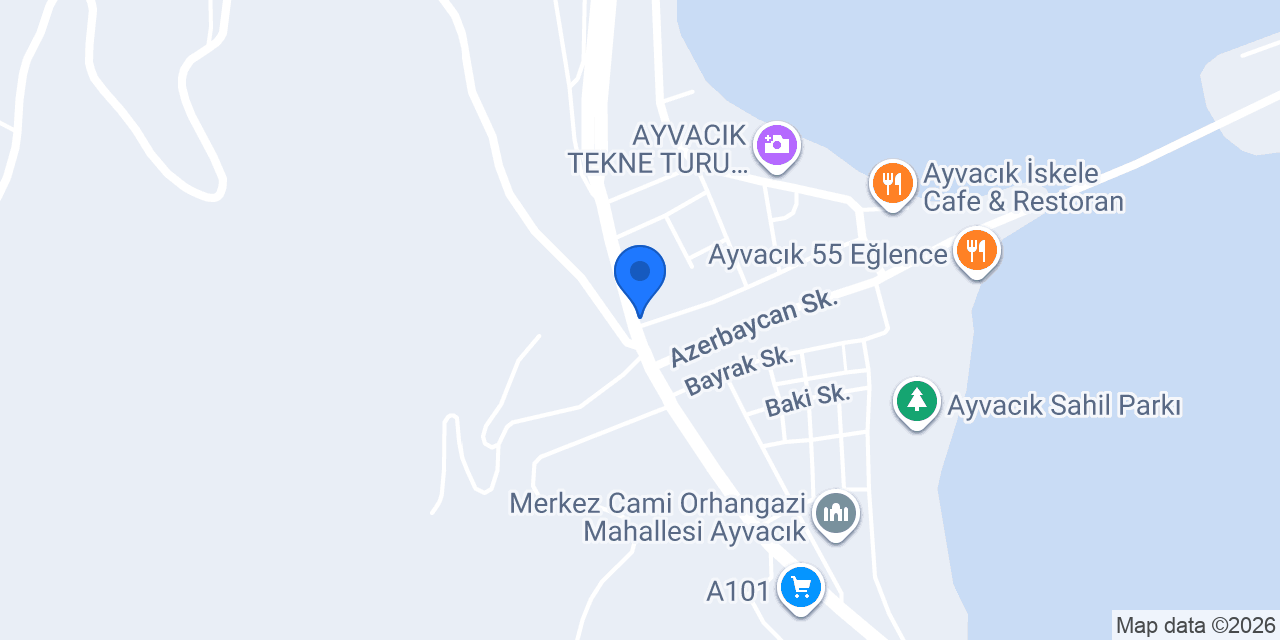 Köşem çayevi konumu