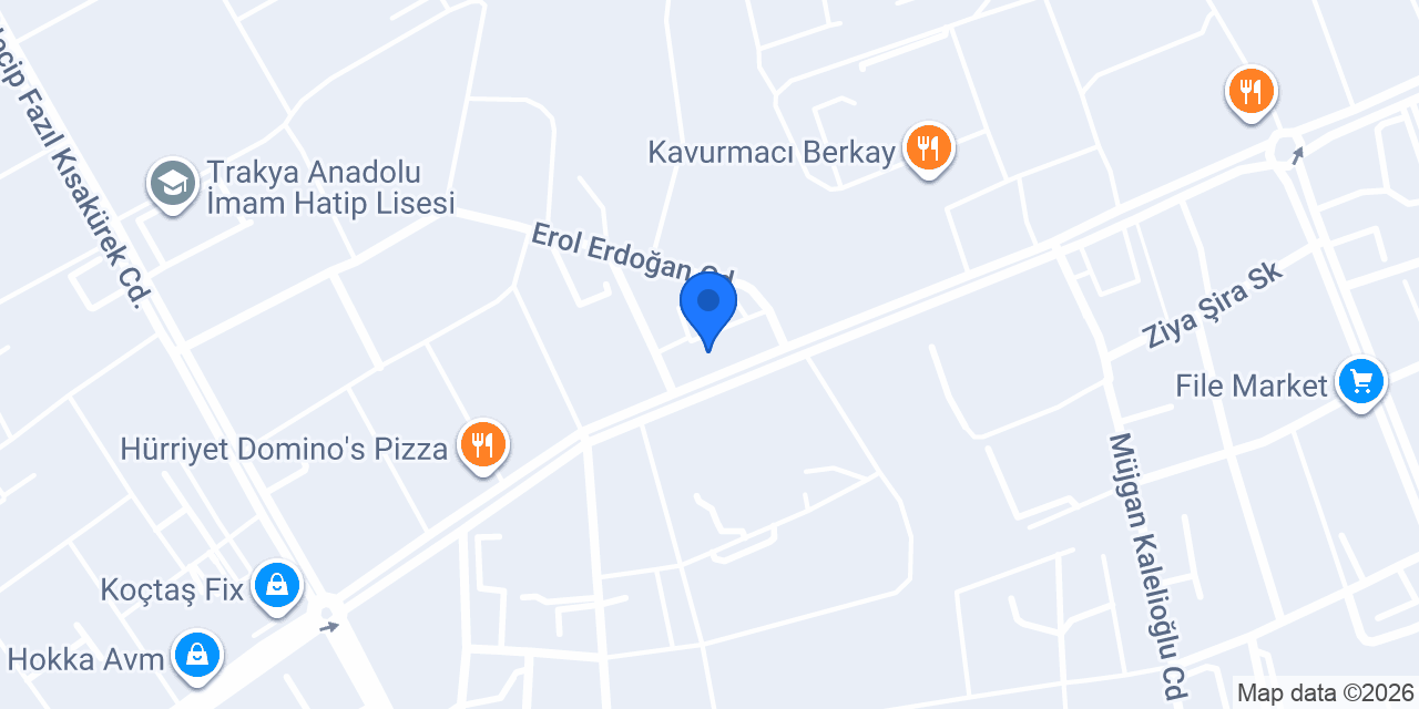 Pizzabulls Süleymanpaşa Tekirdağ konumu