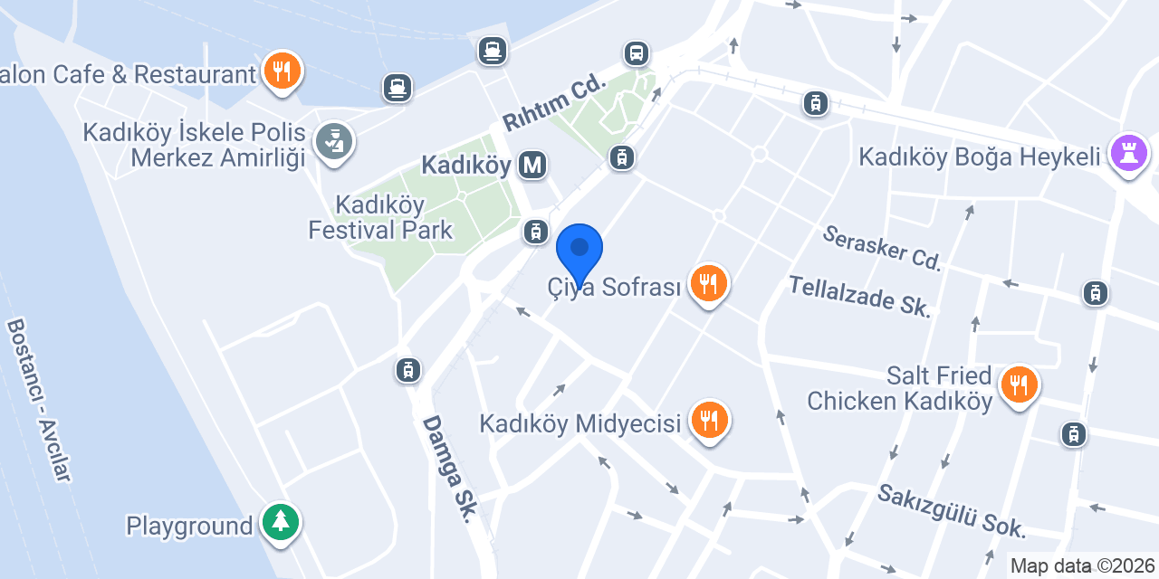 Dolunay Kitabevi konumu