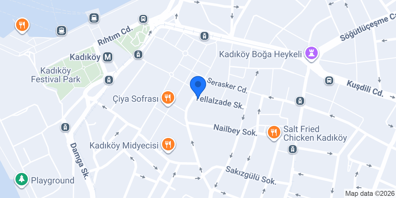 Khalkedon Hotel Istanbul konumu