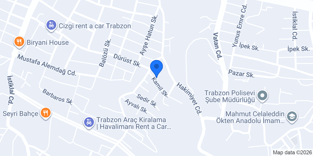 ROYAL BATIN APART OTEL konumu