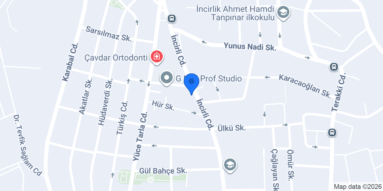 Halkbank İncirli Şubesi konumu
