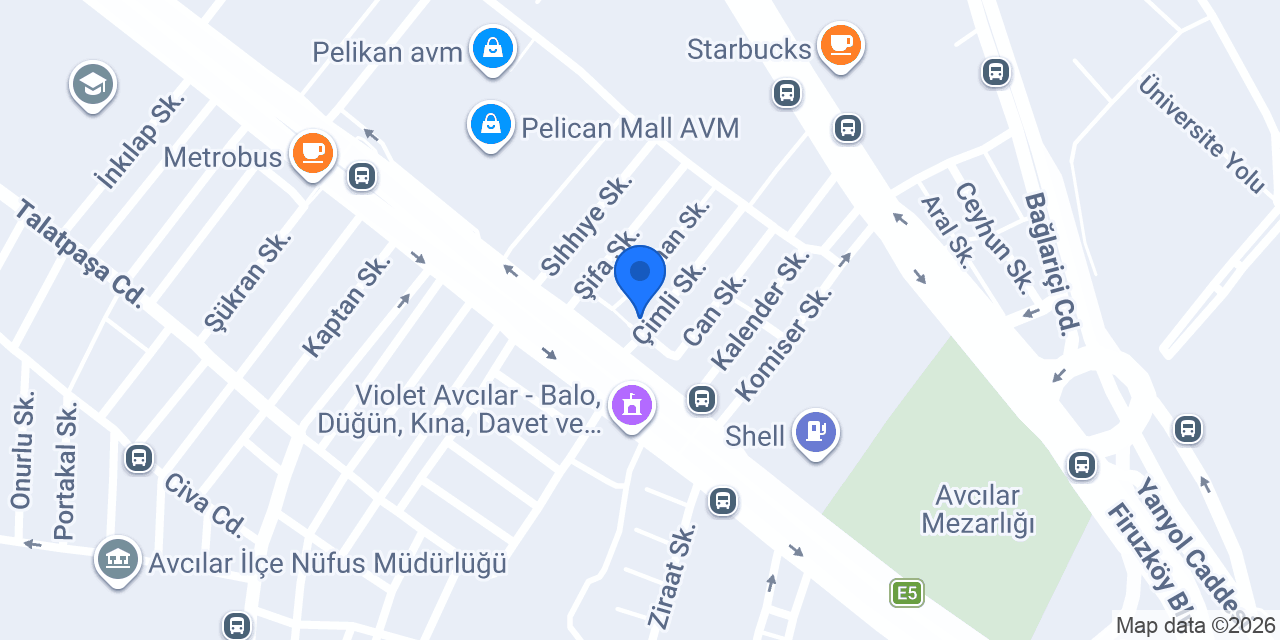 Pablo Suit Otel konumu