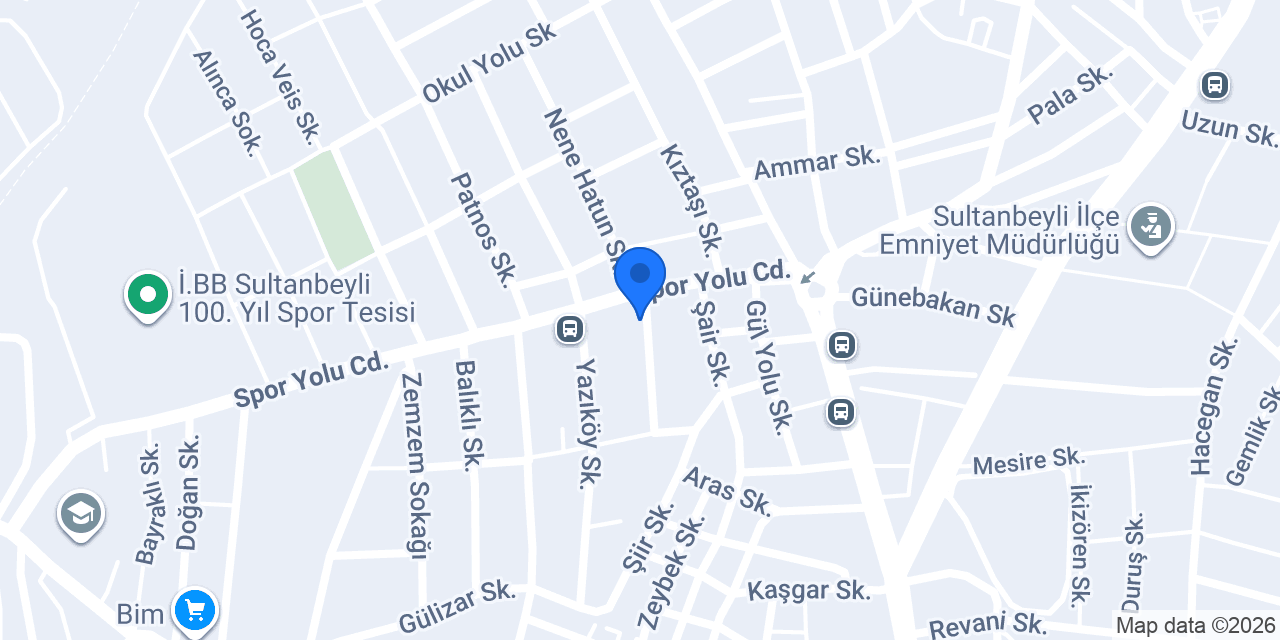 Tek Derya Gıda A.Ş. konumu