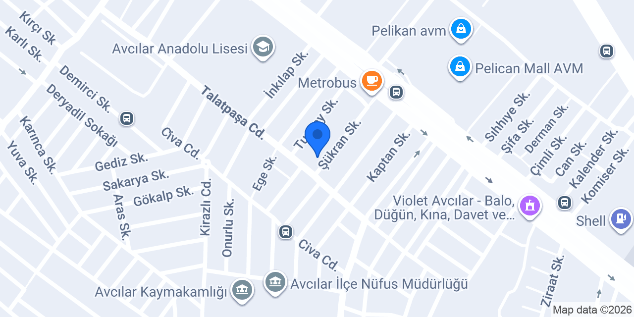 Aytaç Mobilya konumu