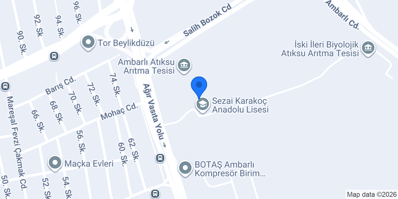 Psikolog Ayça Şahin konumu
