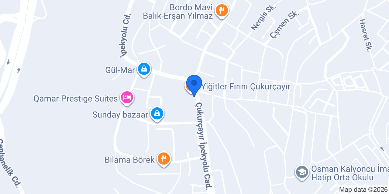 Oses Çiğ Köfte Çukurçayır konumu
